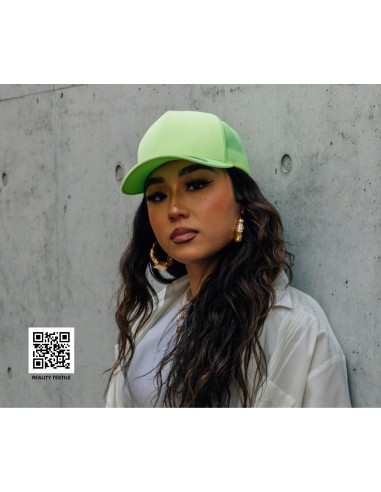 F-6506-5-Panel Retro Trucker Cap